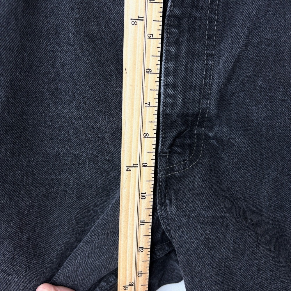 Vintage Levi's 550 Mens 36x32 Black Y2K Skater Baggy 100% Cotton Made in Canada - Picture 13 of 13